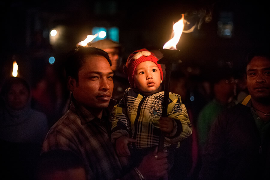 Mashal Jatra at Thimi